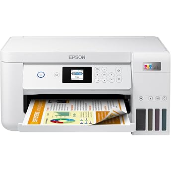 Epson EcoTank ET-2856 A4 Multifunction Wi-Fi Ink Tank Printer with a Included Stock of Inks up to 3 Years