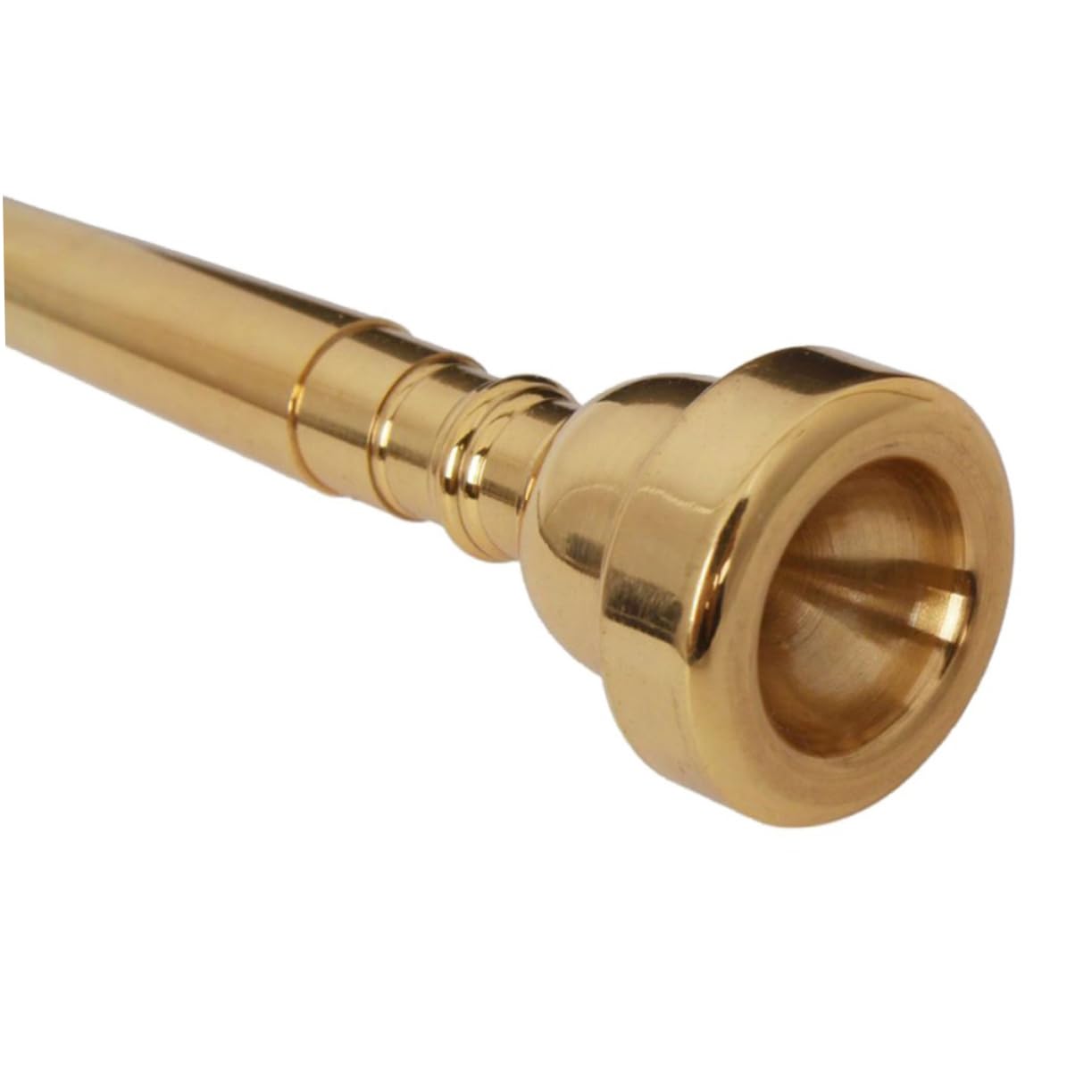 TOYANDONA 3pezzi Tromba Dorato Bocchino Sostitutivo Per Strumenti Musicali Ottima Per Registri e Trombe