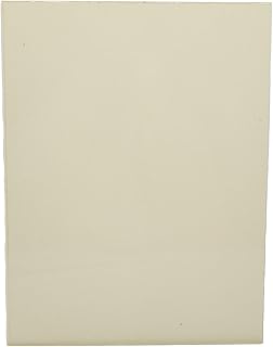 3-Ply Guitar Pickguard 24x31DIY Material Blank Pick Guard Scratch Plate Sheet for Strat Tele Electric Guitar Jazz Precision Bass (Cream)