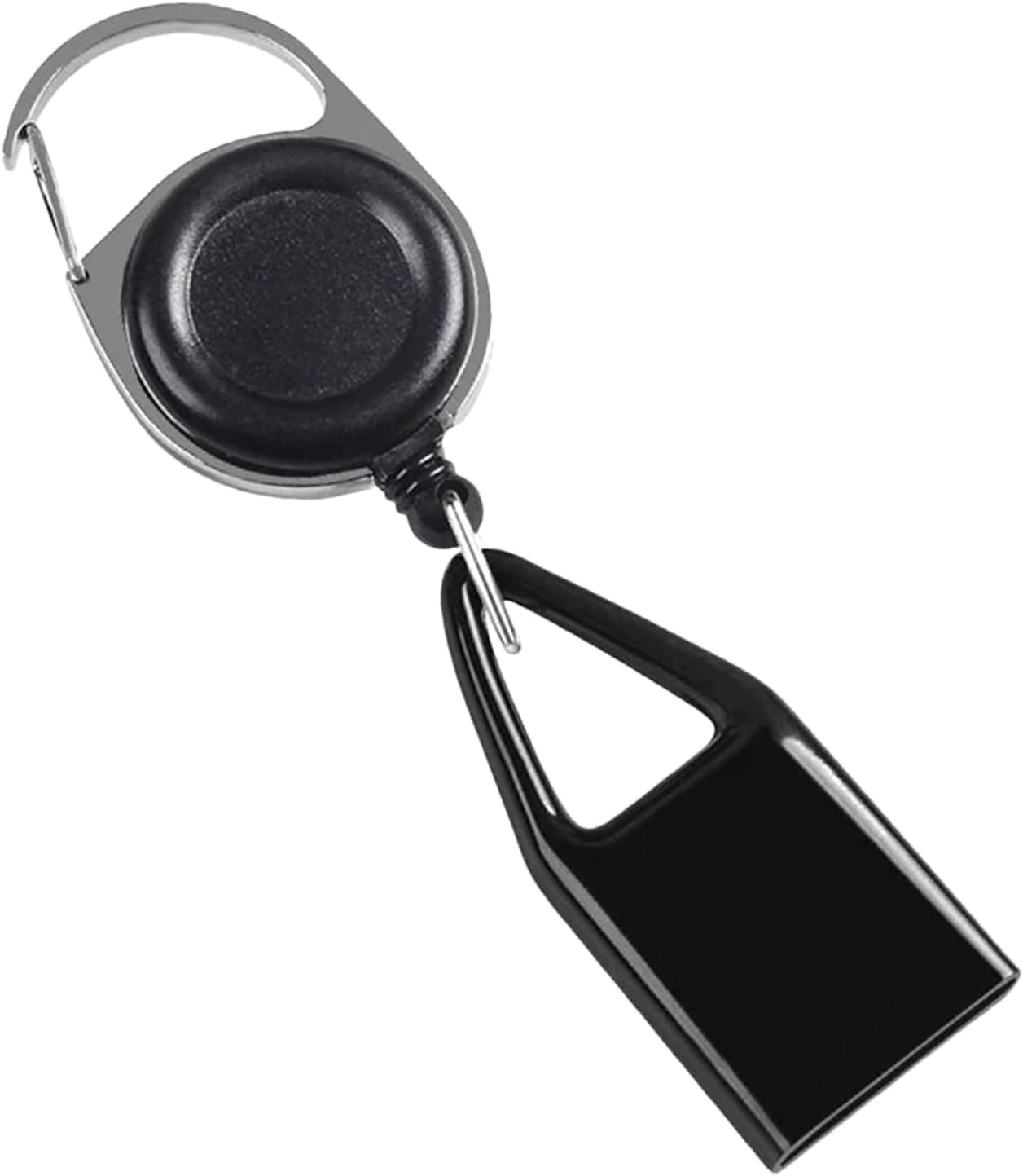 Black Lighter Clip, Retractable Lighter Belt, Anti Lost Retractable Cover, Leash for Fishing Hiking,Keychain Belt,Protective Cover for Camping,House Supplies