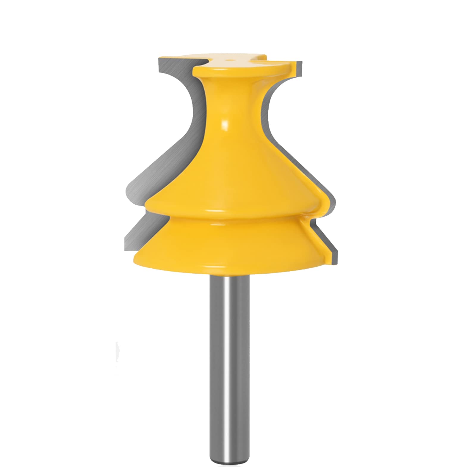 Woodworking Milling Cutter Tool 8mm Shank Architectural Molding Router Bit Corner Rounding Edge-Forming Cutting Bits