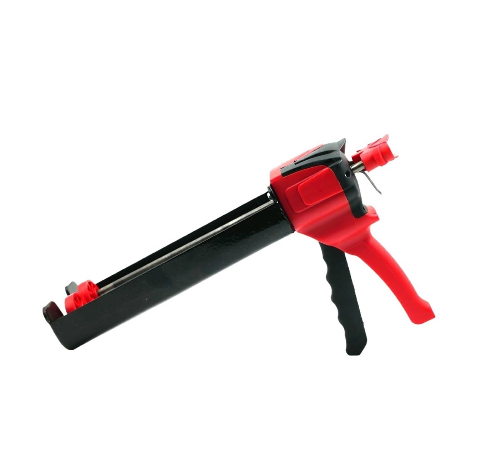 Pistola para calafatear de Doble cañón Pistola de Cartucho de Doble componente de 600 ml for calafatear Aplicador de Pistola de Cartucho de Doble componente de Acero de Dos componentes