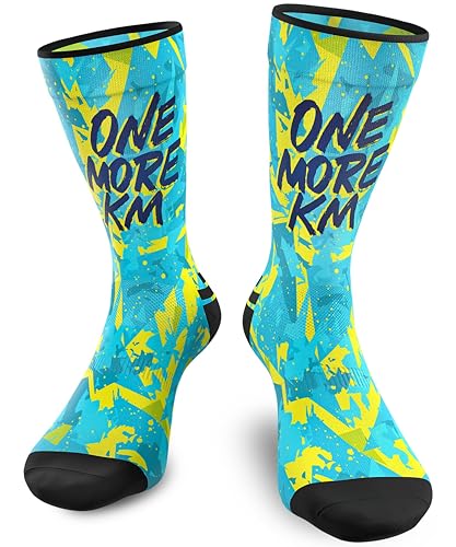 trueWOD Calcetines Running Hombre Mujer Crossfit Ciclismo Trail Running Padel Correr Calcetines Deporte Divertidos Antiampollas Sin Costuras Compresion Transpirables Ligeros Resistentes