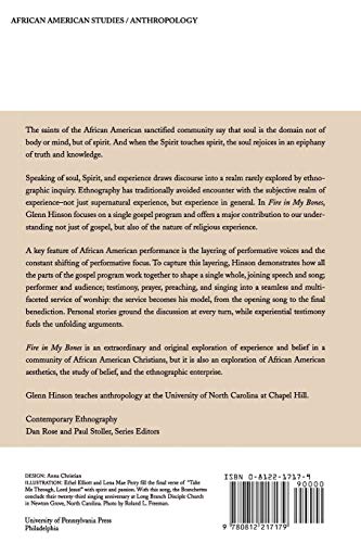 Fire in My Bones: Transcendence and the Holy Spirit in African American Gospel (Contemporary Ethnography) - Image 2