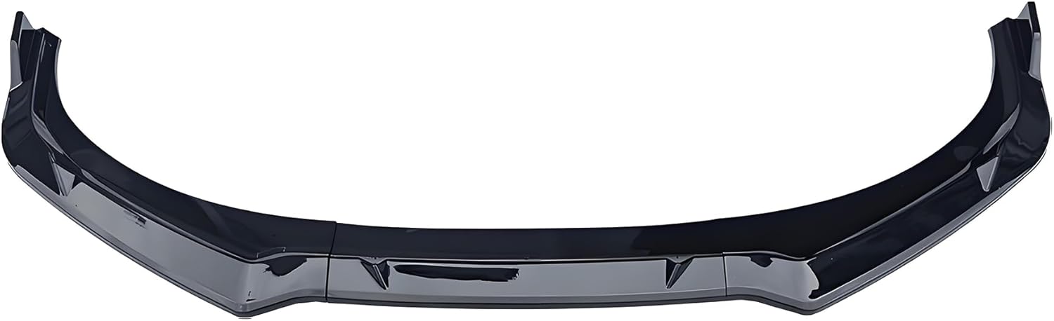 Front Bumper Lip Splitter Spoiler Compatible with Hyundai Elantra 4-Door 2024 2025 2026 SE/SEL/SEL Sport/Limited/Base Accessories Air Chin Body Kit(Gloss Black)