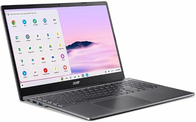 Acer Chromebook Plus 515 CBE595-2T CBE595-2T-58CT 15.6" Touchscreen Chromebook - Full HD - 60 Hz - Intel Core 5 120U - 16 GB - 256 GB SSD - English (US) Keyboard - Iron image 5