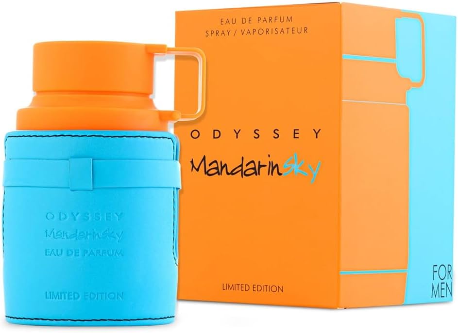 Odyssey Mandarin Sky Eau De Parfum (EDP) - 100ML | Amber Woody Long-Lasting Fragrance for Men | Perfume for Men | Warm, Inviting Scent