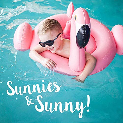 Baby Swim Ring Ride-On Float Swimming Pool Toys Pink Flamingo Inflatable Swimming Ring For Baby Perfect For Baby Toddler Infant Kids #TOP5