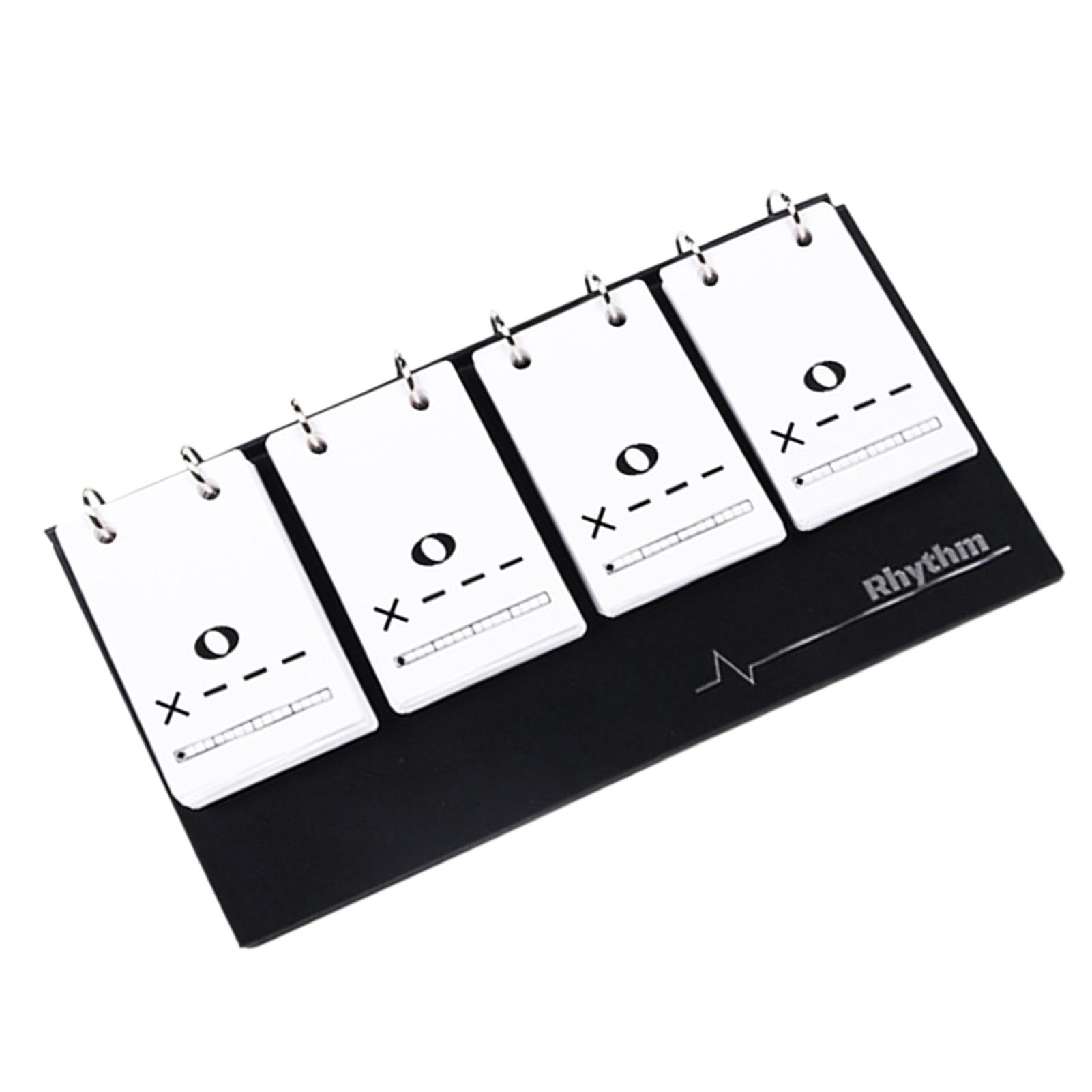 Tarjetas flash de notas musicales, tarjeta de entrenamiento de notas, tarjetas de ritmo flash, decoración de escritorio, accesorios de enseñanza de música, tarjeta de aprendizaje de notación musical