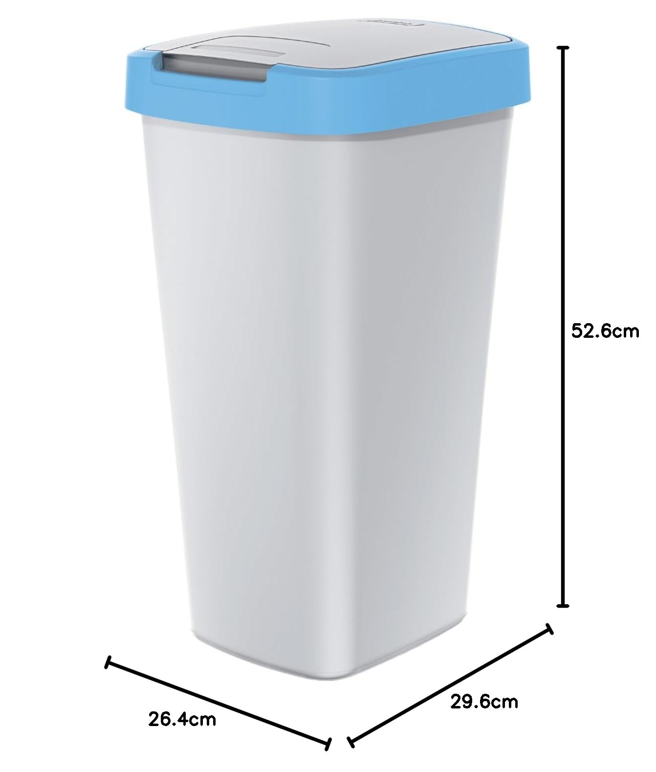 Coș de gunoi Keden Compacta Q Plus, capacitate 35 litri, negru