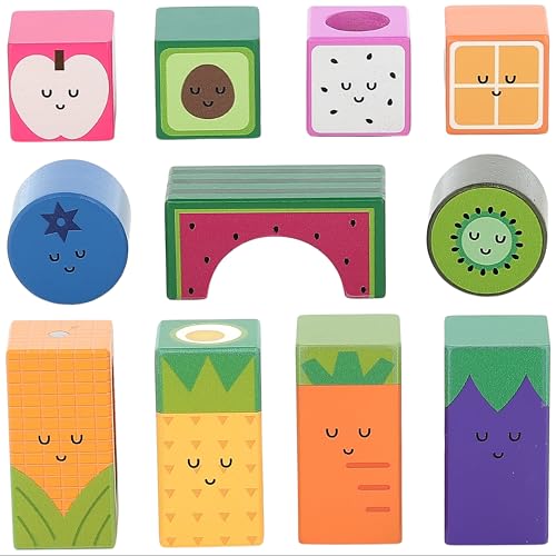 Vilac - Cubes Sonores Fruits - Andy Westface - Jouet d'Eveil Original en Bois - Découverte des Sons - Méthode Montessori - pour Enfants à Partir de 18 Mois