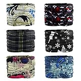 loop schal blau pink 🧘 Multifunktional - Je nach Trageform kann dieser Schlauchschal Stirnband, Hut, Kopftuch, Armband, Piratentuch, Maske usw. verwendet werden.