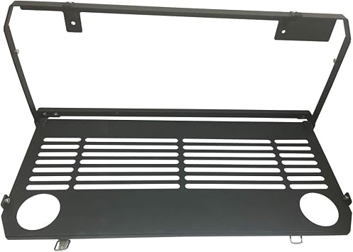 Tailgate Table Foldable Rear Cargo Shelf for J eE p JL Wrangler 2018+, Steel Storage Luggage Holder Carrier No Drilling Required, JL1042