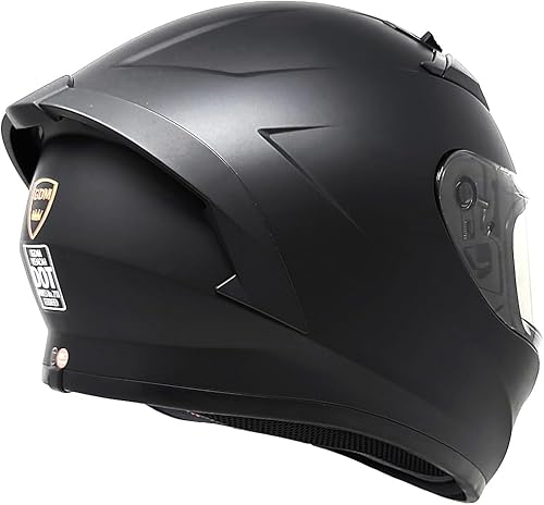 Miniatura 2 de GDM Casco de motocicleta Bluetooth con escudos transparentes, tintados, iridio
