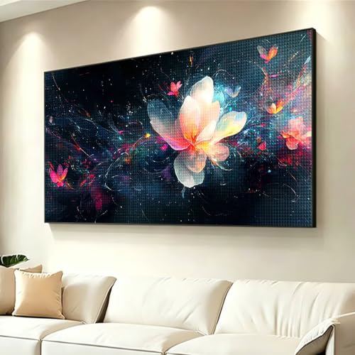 Abstrait Diamond Painting Carré 160x80cm Grand Format 5D - 3