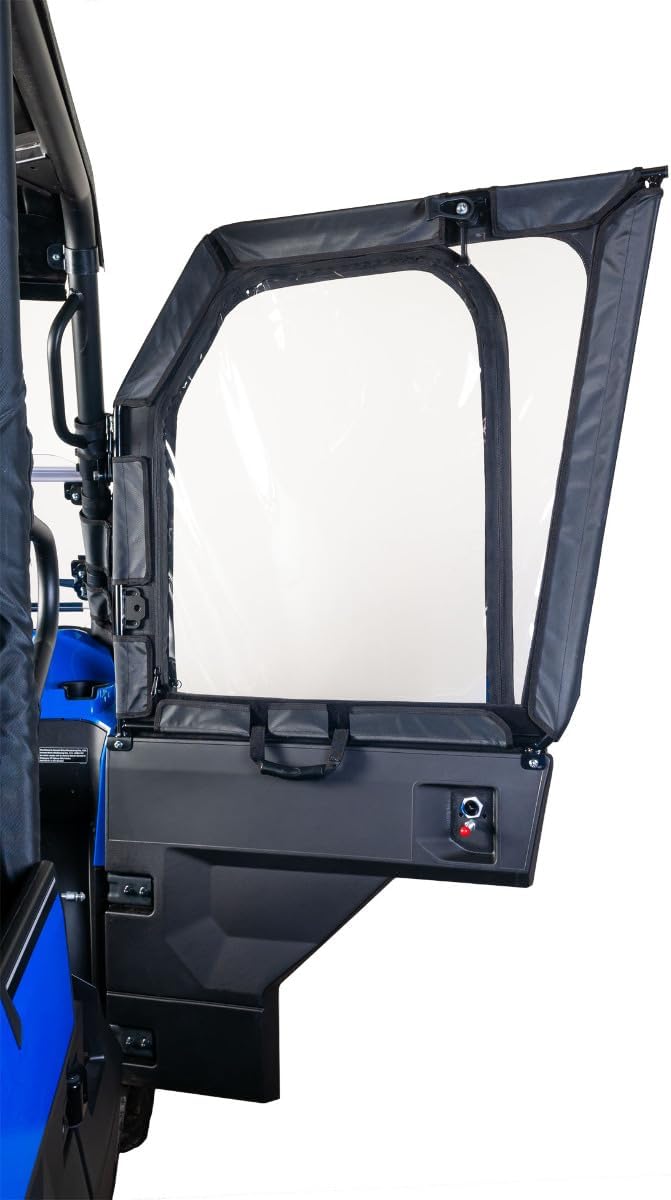 Seizmik UTV Framed Upper Door Kit Compatible with Kawasaki Mule Pro FX/FXT 2015-2023 UTV Models | Cab Enclosure