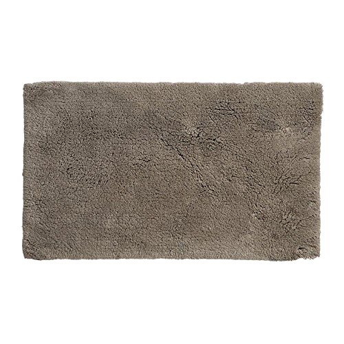 Grund Certified 100% Organic Cotton, Non Skid Bath Mat, Namo Spa Series, 21-Inch by 34-Inch, Taupe