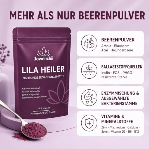 Lila Superfood Pulver - image 3