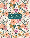  2022-2024 Academic Planner: Two Year July 2022 - June 2024 Monthly Planner Appointment Calendar 8 x 10 College Student Planner and Journal Agenda ... With Holidays and Inspirational Quotes