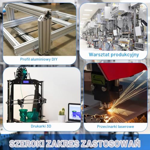 20 sztuk kątowników wewnętrznych z rowkiem T, 2020 M5, łączniki profilu aluminiowego, rowek 6 T Slot 90°, łącznik narożny wewnętrzny z 40 śrubami, profile aluminiowe, łączniki kątowe do profili