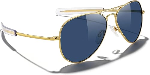 Miniatura 5 de MERRY'S Gafas de sol polarizadas militares clásicas de aviador para hombres o mujeres S8562