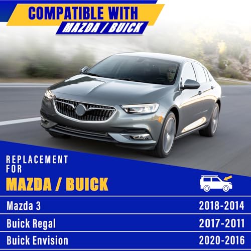 Image of 24 inch 18 inch Front Windshield Wiper blades Replacement for Mazda 3 2014-2018,Buick Regal 2011-2017,Envision 2016-2020,Premium All-Season Replacement Automotive Windshield Wipers