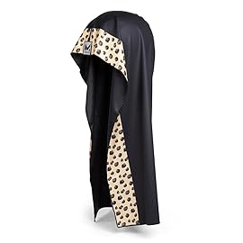 MISSION Cooling Hoodie Towel- Hood Towel, Evaporative Cool Technology, Cools Instantly When Wet, UPF 50 Sun Protection, Contours Your Head to Stay in Place, Great for Sports, Fitness, Gym (Leopard)