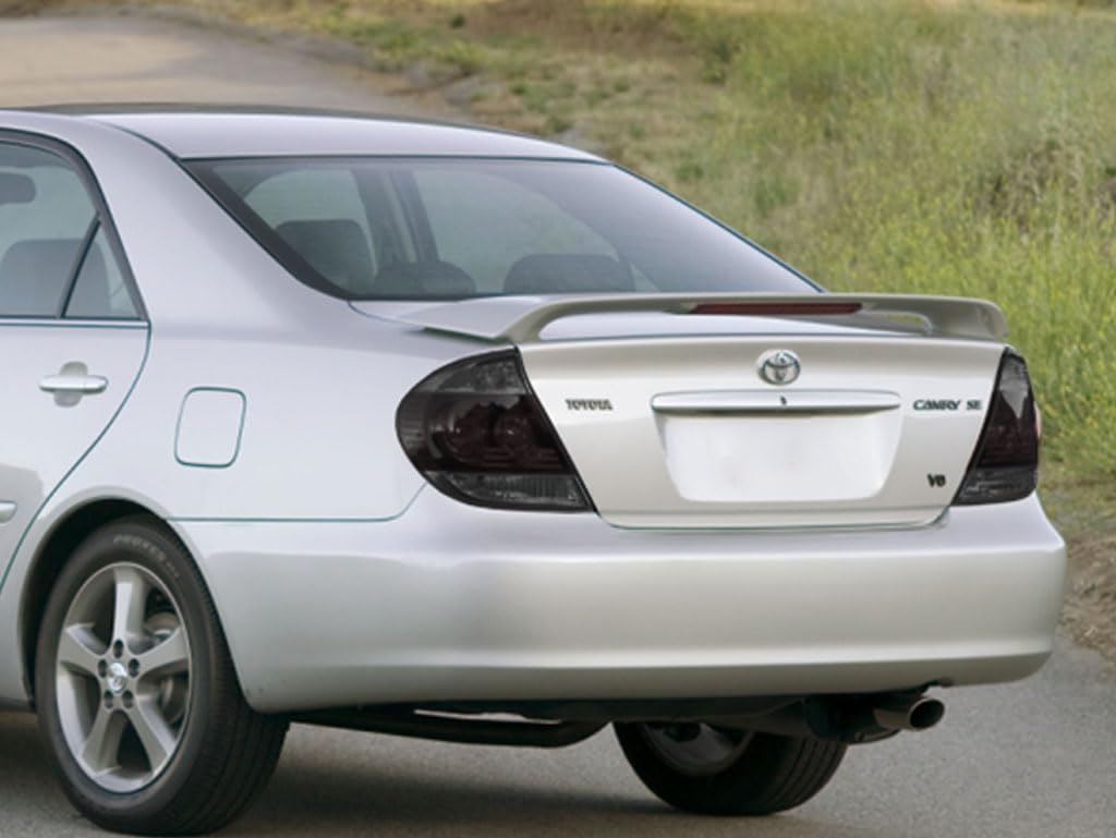 Rvinyl Tail Light Pre Cut Film Tint Cover Kit in Blackout Smoke Compatible with Toyota Camry 1997-2001 - Adhesive Backs