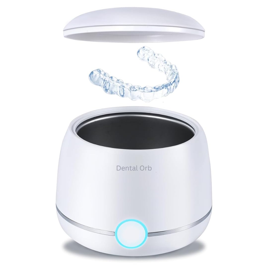 Dental Orb Ultrasonic UV Cleaner Machine for Dentures, Aligner, Retainer, Mouthguards, Ultrasonic Cleaner Machine for All Dental Appliances by Retainer Fresh