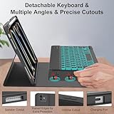 FOGARI Keyboard case for iPad Pro 11 inch 2024 Black (7 Colors Backlight) - Image 2