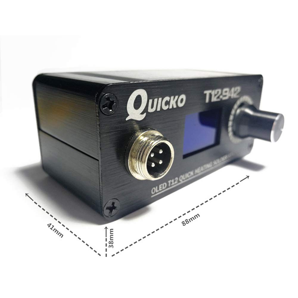 HUIOP T12-942 Spawanie OLED DIY Spawanie elektryczne s Wskazówki dotyczące temperatury z końcówkami K-i uchwytem