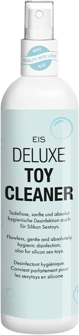 EIS Deluxe Toy Cleaner | Disinfectant Suitable for Silicone & Latex | Disinfectant Spray for Sex Toys | Care and Cleaner for Your Sex Toy | Cleans Thoroughly & Gently | 300ml