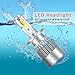 SIMPO LED Headlight Bulbs Headlight Bulb H4 9003 Hi/Low All-in-One Conversion Kit Led Headlights with COB Chips 8000 Lm 6500K Cool White Beam Bulbs IP68 Waterproof