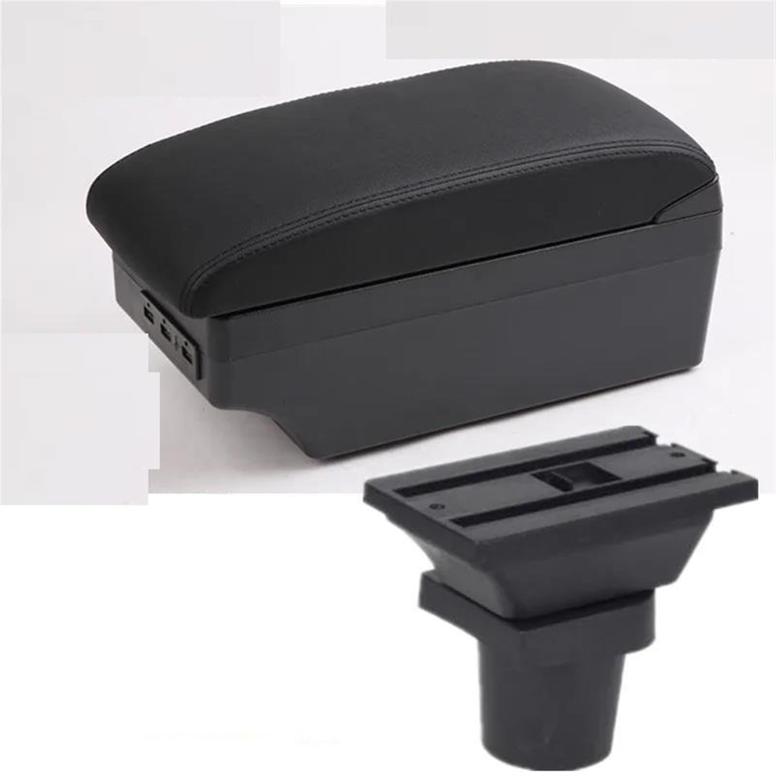 Noheeu C Black Line 7Usb Car Interior Accessories Center Console Multifunctional Storage Box Armrest For Rav4