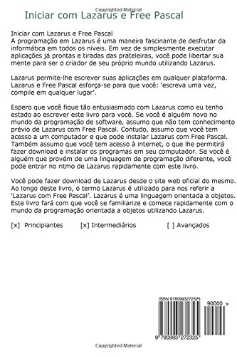 Iniciar com Lazarus e Free Pascal: A iniciantes e intermediário guia para Free Pascal (Portuguese Ed