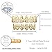 TOPGRILLZ Poker Heart Grills for Your Teeth, Grillz Teeth Men Grillz for Women, 18K Gold Plated Brass with Cubic Zirconia，Hip-Hop Cosplay Costume Accessory(Golden Cross)