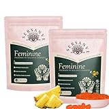 Premium Feminine Balance Gummies for Women,Hawaiian Pineapple Gummy for Women’s Health & Wellness - Immune Support - Vegan, Gluten-Free & Halal, 60 Gummies, 60 Count (2)
