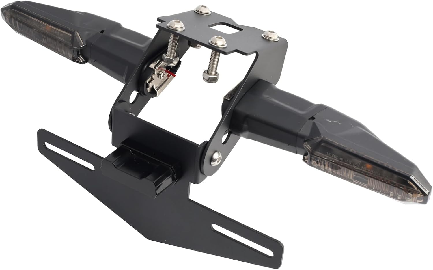 Fender Eliminator for Ninja ZX-10R ZX10R ZX10RR 2016-2025.Tail Tidy Equipped Foldable License Plate Holder,License Plate Lighta & Turn Signal Lights With plug & play Connector (With Turn Signal)