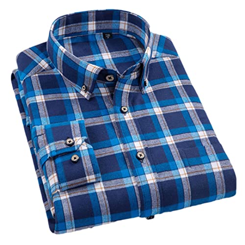 Chemise manches longues en coton homme BL899 la qualité supérieure
