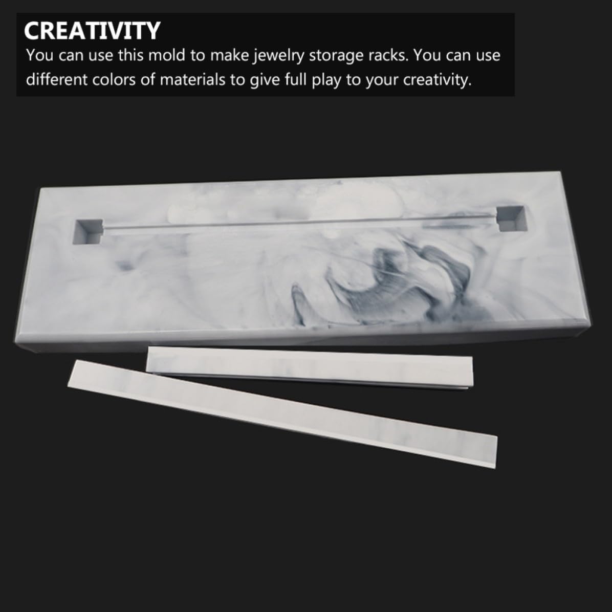 DIY Jewelry Storage Rack Mold for Epoxy Resin Craft Projects