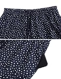 Litherday Piżama damska letnia bawełniana z krótkim rękawem piżama damska seksowna plus size bielizna nocna z kieszeniami i sznurkiem S-XXL, Niebieskie, XS