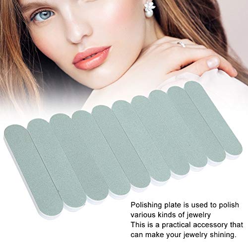 10 unidades de relógio de superfície de joias, barra de polimento abrasivo, ferramentas de limpeza d