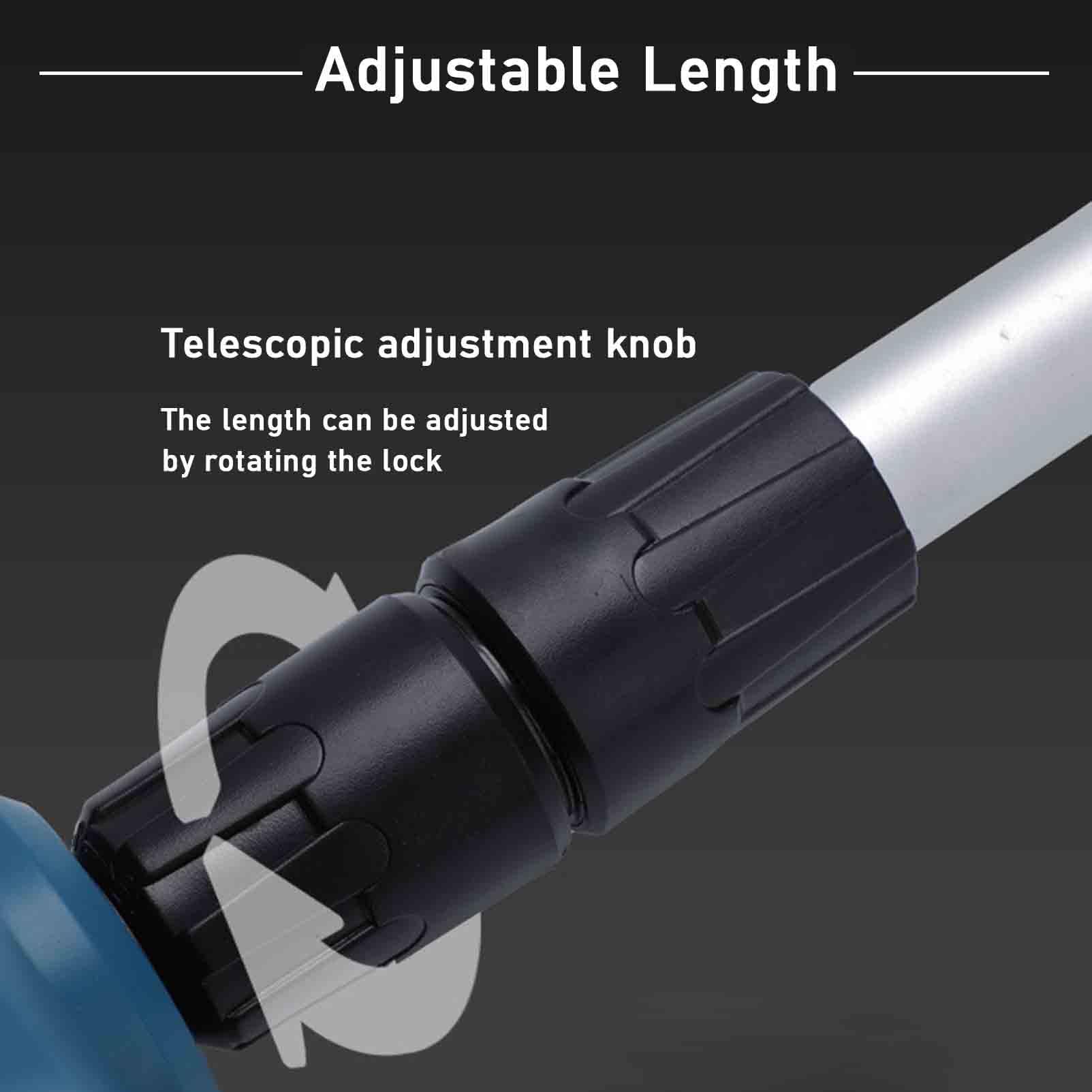 Pala da neve elettrica senza fili, spazzaneve a mano con percorso di sgombero da 33 x 19,8 cm, spazzaneve alimentato con batteria e caricabatterie