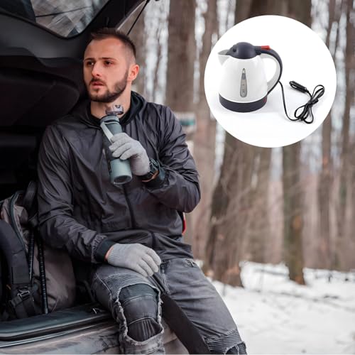 Hervidor eléctrico portátil para auto 1000ml 12V miniatura 5
