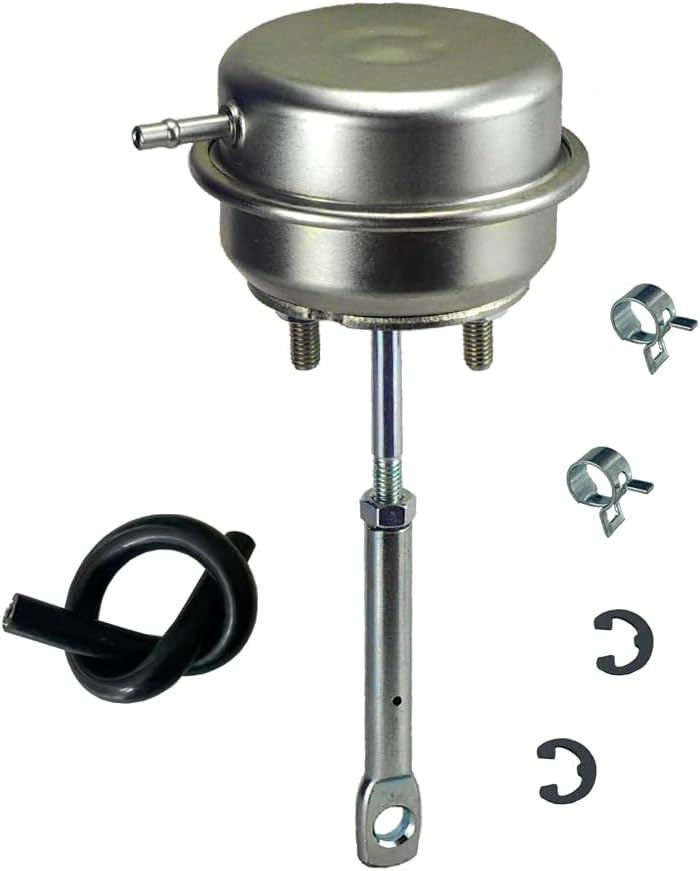 55589100 Turbocharger Wastegate Actuator Replace 667714 for Chevy Trax LS LT LTZ 2013-2021/Cruze Limited Eco 2011-2016/Sonic Premier RS 2012-2020, Fitted with Clamps and Rubber Tubing