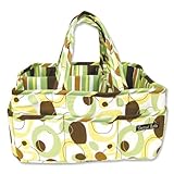 Trend Lab Gigi Storage Caddy - Nursery Essential and Organizer Green/Brown/Yellow/White