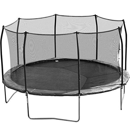 Amazon Com Skywalker Trampolines Net For 15ft Trampoline Enclosure Using 8 Poles And Straps Net Only Toys Games