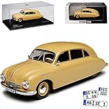 tatra 603 1/43 Aus Metall mit Plastikteilen. WHlTEBOX Tatra T600 Tatraplan Limousine Beige 1948-1952 limitiert 1 von 1000 Stück 1/43 Whitebox Modell Auto mit individiuellem Wunschkennzeichen