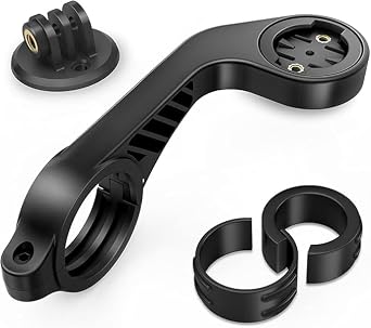 Out Front Bike Mount Adapter for Garmin Edge GPS Cycling Computer Compatible with 25.4 31.8 35mm Handlebars