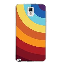 PrintiFy Samsung Galaxy Note 3 ile Uyumlu Kapak Renk C mb  A K rm z  Tasar ml  1mm Fit  effaf Silikon K l f